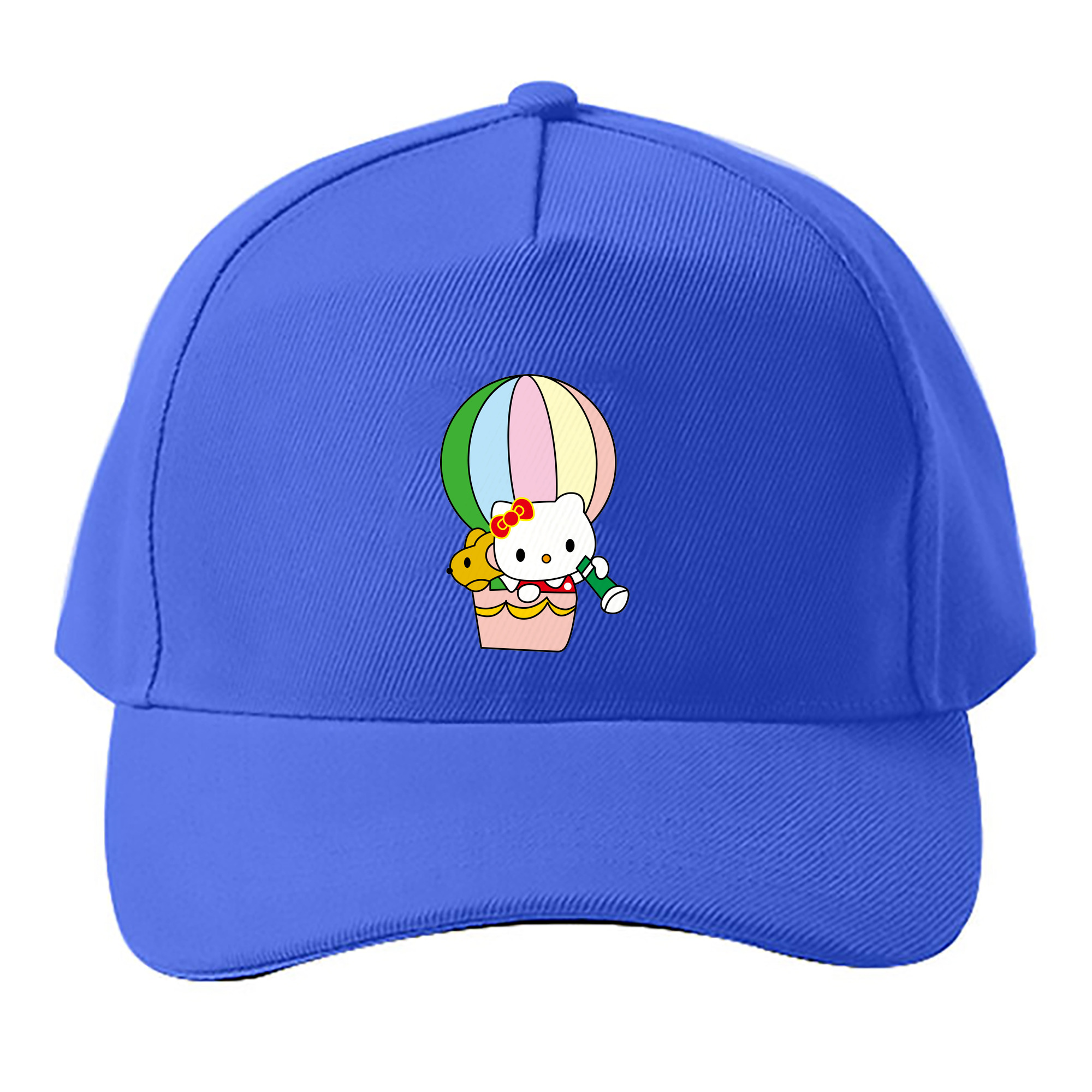 （画像用） Hello Kitty ハローキティ ベースボールキャップ 綿100％ 男女兼用 帽子 スポーツ